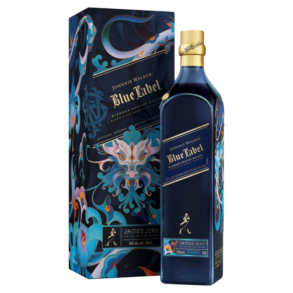 2023 Johnnie Walker Blue Label Year Of The Wood Dragon Limited Edition by James Jean 750ml