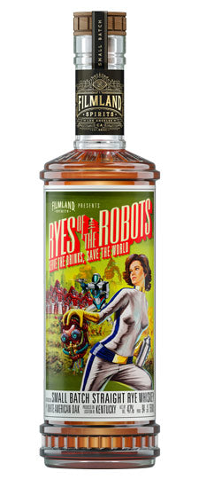 Filmland Spirits Ryes of the Robots Straight Rye Whiskey 750ml
