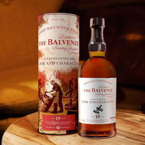 Balvenie A Revelation of Cask and Character 19 Year Old Single Malt Scotch Whisky 750ml