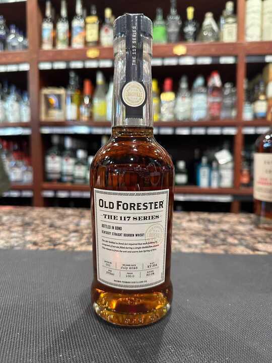 Old Forester The 117 Series Bottled in Bond Straight Bourbon Whisky 375ml