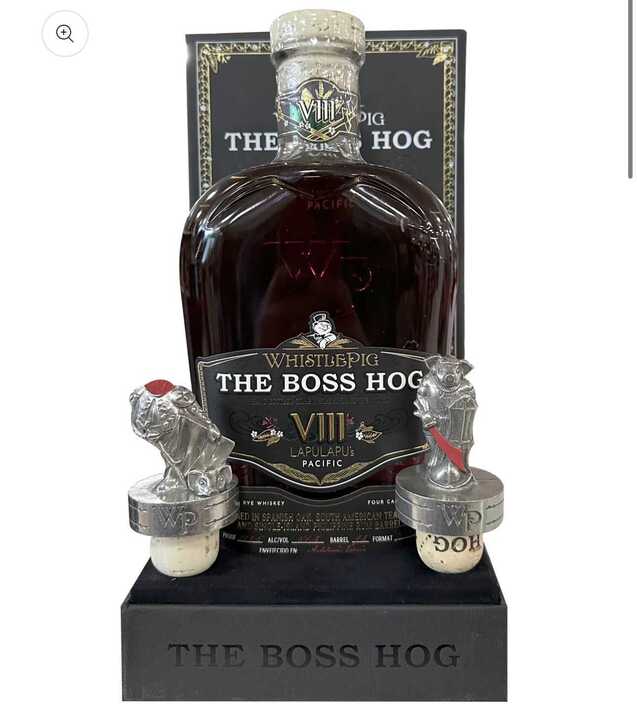WhistlePig The Boss Hog VIII The one That Made It Around The World Straight Rye Whiskey 750ml