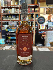 Leopold Bros Single Barrel 5 Year Old 100 Proof Maryland Rye Whiskey 750ml