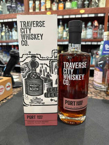 Traverse City Whiskey Co. Port Barrel Finish Straight Bourbon Whiskey 750ml