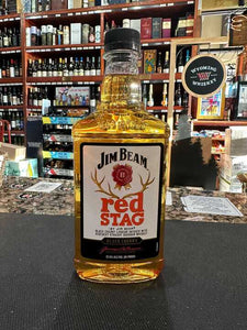 Jim Beam Red Stag Black Cherry Flavored Kentucky Straight Bourbon Whiskey 375ml