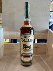 Old Carter Barrel Strength Batch 11 Straight Rye Whiskey 750ml