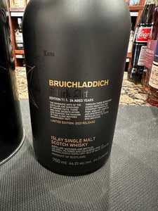 Bruichladdich Black Art 11.1 Edition 24 Year Old Single Malt Scotch Whisky 750ml