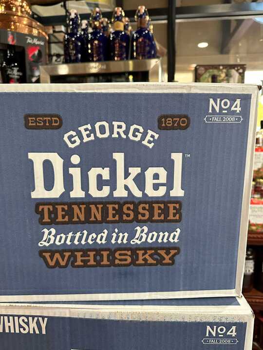 George Dickel Bottled in Bond Tennessee Whisky Batch No. 4 750ml