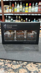 Highland Park Explorers Selection 12 Year Cask Strength 18 Year Single Malt Scotch Whisky 3-Pack 50ml Gift Set
