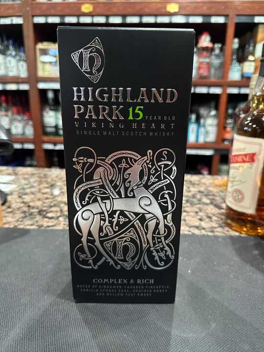 Highland Park Viking Heart 15 Year Old Single Malt Scotch Whisky 750ml