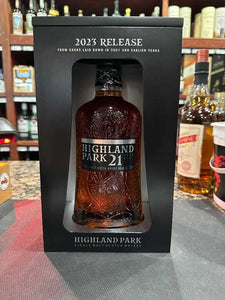 2023 Highland Park 21 Year Old Single Malt Scotch Whisky 750ml