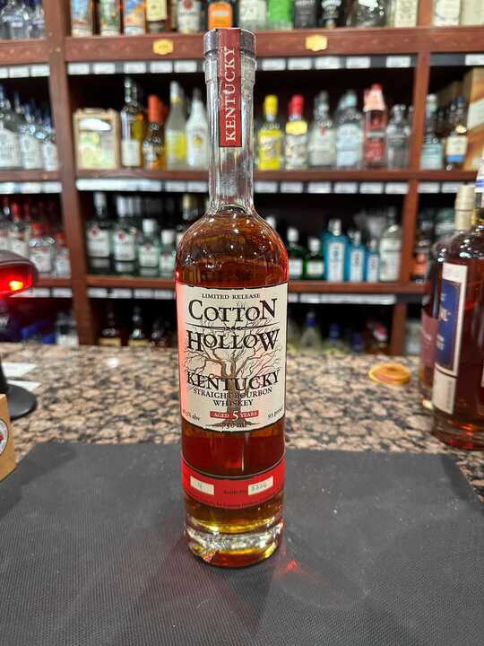 Cotton Hollow 5 Year Old Kentucky Bourbon Whiskey 750ml