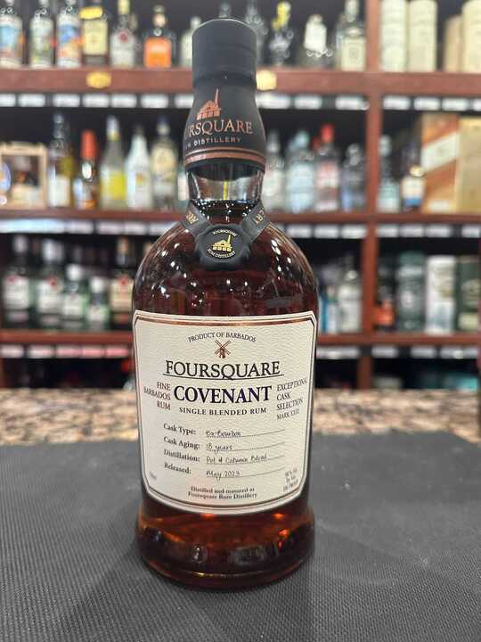 Foursquare Covenant Exceptional Cask Series 18 Year Old Rum 750ml