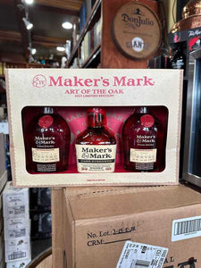 2023 Maker's Mark Art of the Oak Limited Edition Bourbon Whisky Gift Pack 375ml