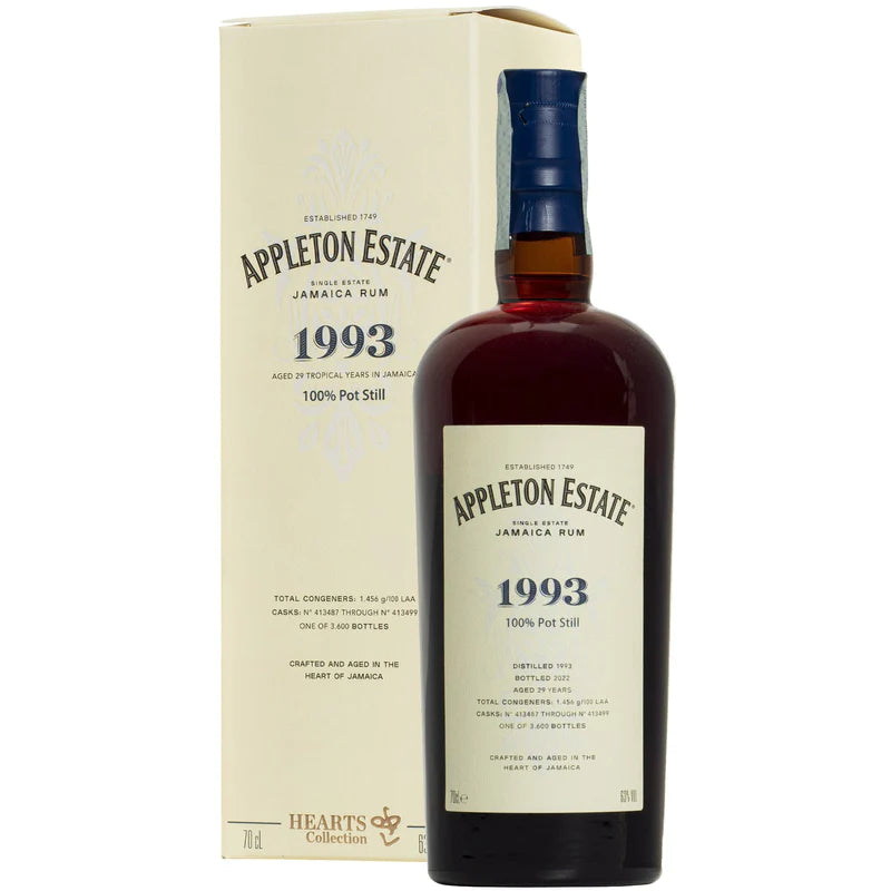 1993 Appleton Estate Hearts Collection Rum 750ml