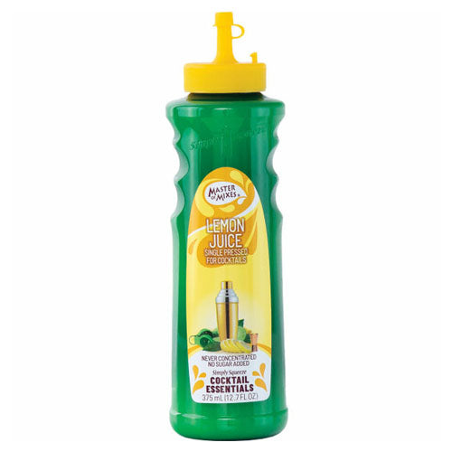 Master of Mixes Cocktail Essentials Single Pressed Lemon Juice 375ml