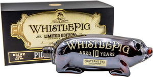 WhistlePig Farm Piggybank Limited Edition 10 Year Old Batch No. 1 Straight Rye Whiskey 1Lt