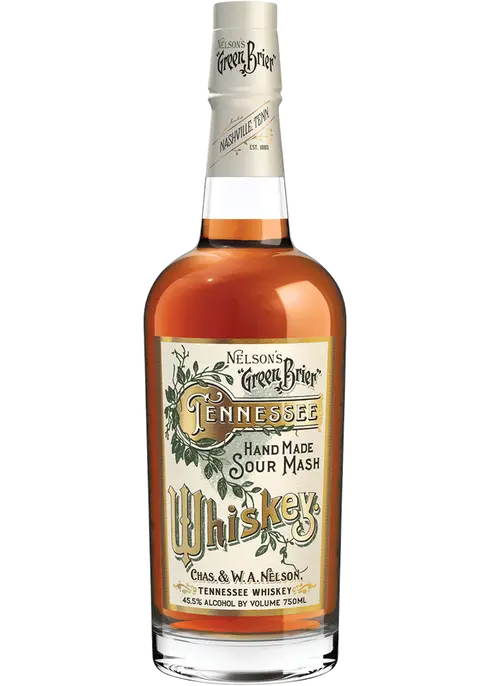 Nelson's Green Brier Tennessee Hand Made Sour Mash Whiskey 750ml
