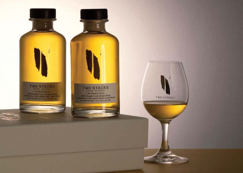 Two Stacks 'Time Well Spent' Irish Whiskey Gift Set
