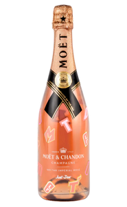 Moet & Chandon Just Don NBA Edition Nectar Rose Brut Champagne 750ml