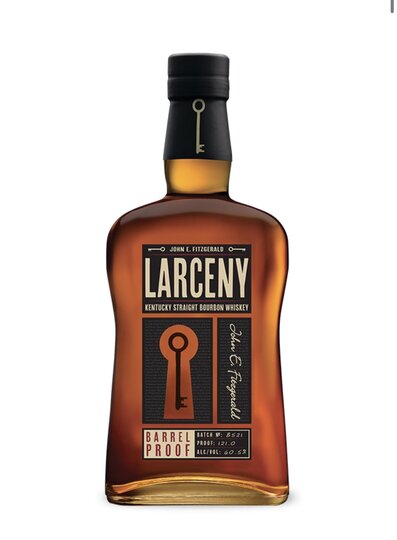 John E. Fitzgerald Larceny Barrel Proof Straight Bourbon Batch B522 750ml