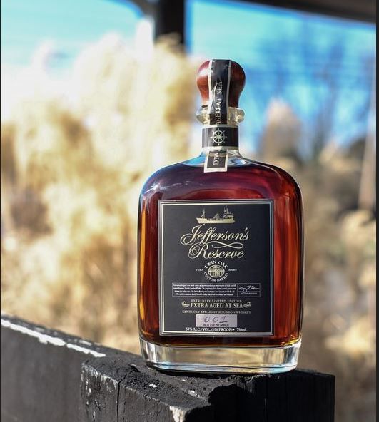 Jefferson's Reserve Twin Oak Extra Aged at Sea Bourbon Whiskey 750ml