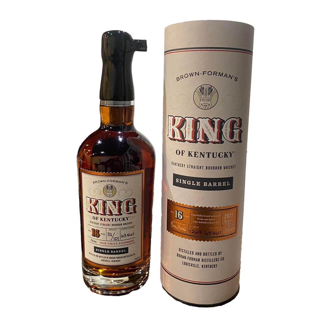 2023 King of Kentucky Single Barrel 16 Year Old Bourbon Whiskey 750ml