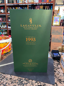 1993 Lagavulin Prima & Ultima Single Malt Scotch Whisky 750ml