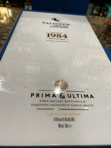 1984 Talisker Prima & Ultima Single Malt Scotch Whisky