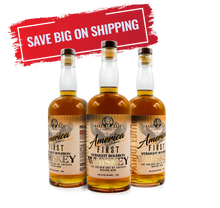 Load image into Gallery viewer, America First Bourbon Whiskey 3-Pack 750ml
