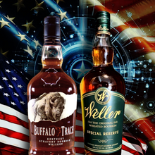 Load image into Gallery viewer, W. L. Weller Special Reserve &amp; Buffalo Trace Kentucky Straight Bourbon Whiskey 750ml 2-Pack Bundle
