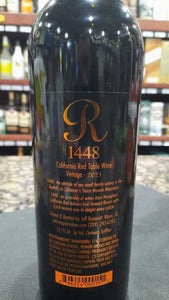 2021 Jeff Runquist 1448 California Red Table Wine 750ml