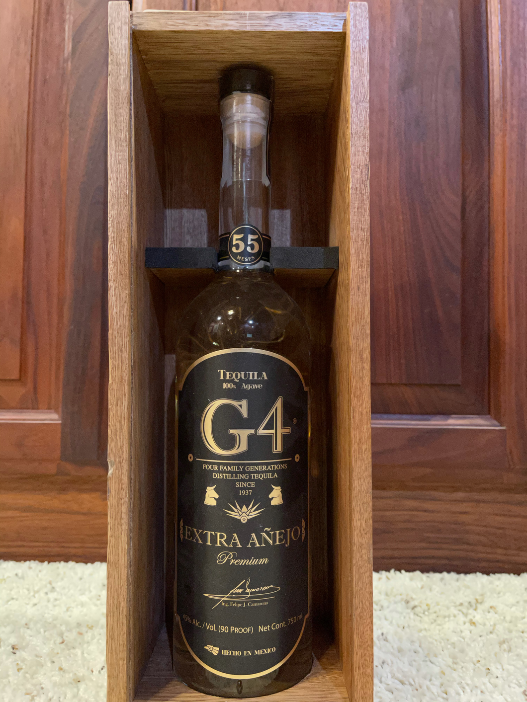 G4 55 Extra Anejo Tequila 750ml