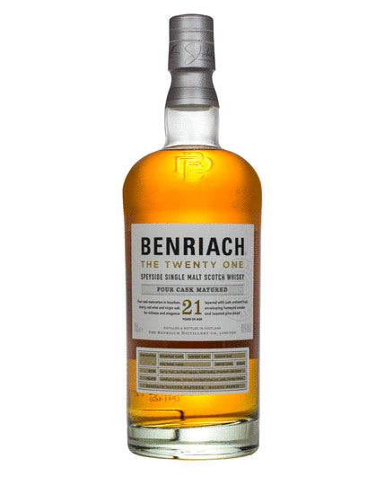Benriach The Twenty One 21 Year Old Single Malt Scotch Whisky 750ml