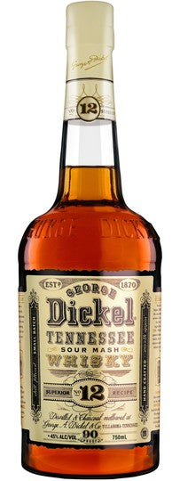George Dickel No. 12 Sour Mash Tennessee Whiskey 750ml