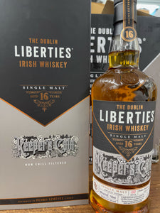 The Dublin Liberties Keepers Coin Batch #2 16 Year Old Single Malt Irish Whiskey 750ml