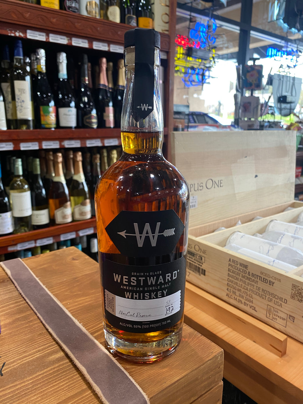 Westward Norcal Reserve American Single Malt Whiskey 750ml