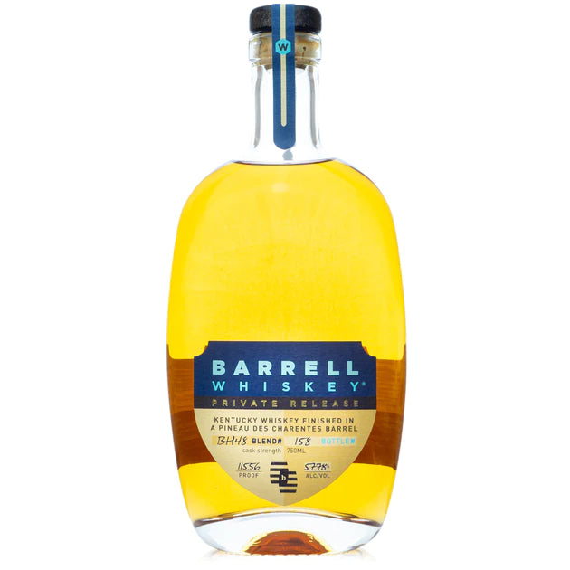Barrell Craft Spirits Private Release Finished In Pineau Des Charentes Barrel #BH48 Cask Strength Blended Whiskey 750ml
