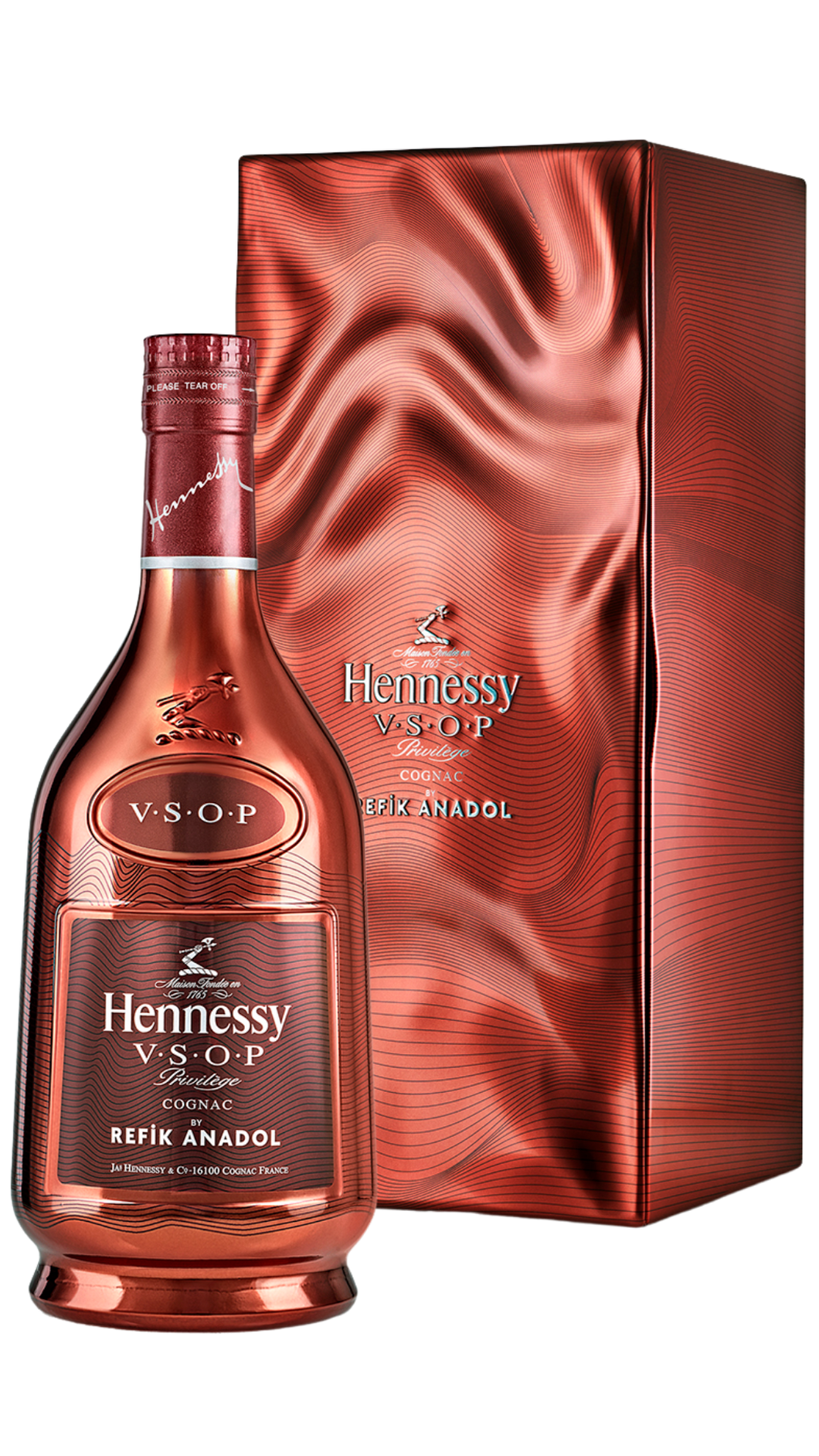 Hennessy Privilége Limited Edition Bottle by Refik Anadol