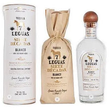 Load image into Gallery viewer, 7 Leguas Siete Decadas Blanco Special Edition Tequila 700ml
