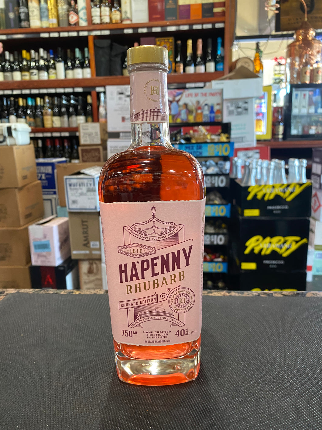 Ha'penny Pot Still Rhubarb Gin 750ml