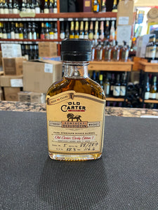 Old Carter 14 Year Old Derby Edition No. 1 Kentucky Straight Bourbon Whiskey 200ml