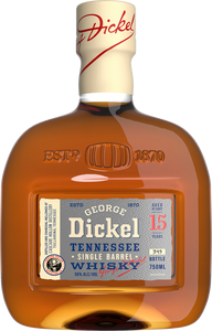 George Dickel 15 Years Single Barrel Tennessee Whisky 750ml
