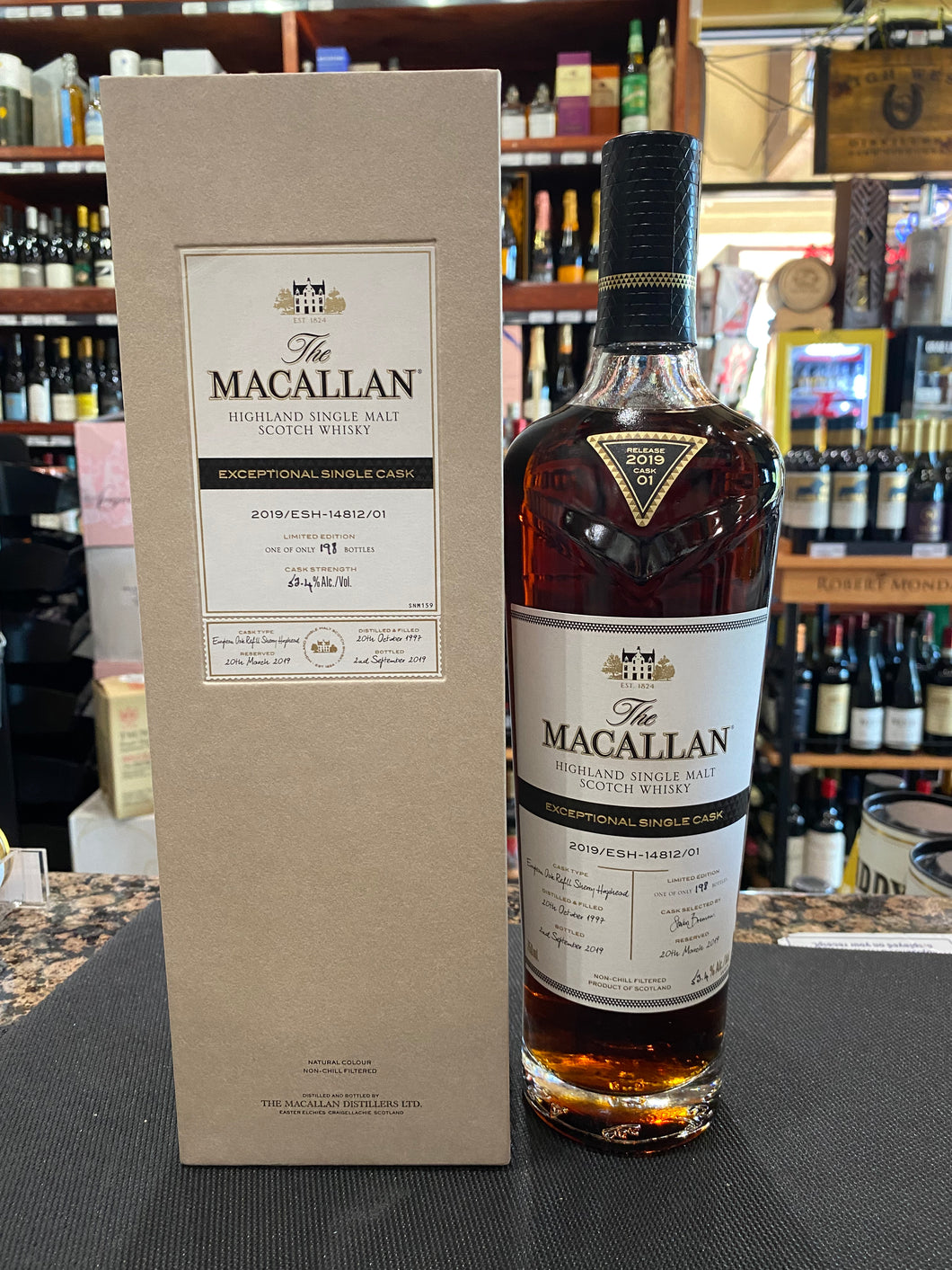 Macallan Exceptional Single Cask 2019/ESH-14812/01 Single Malt Scotch Whiskey 750ml