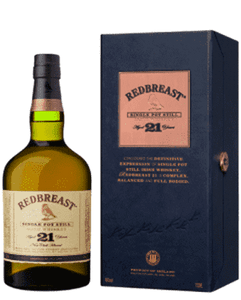 2018 Redbreast 21 Year Old Single Pot Still Irish Whiskey 750ml