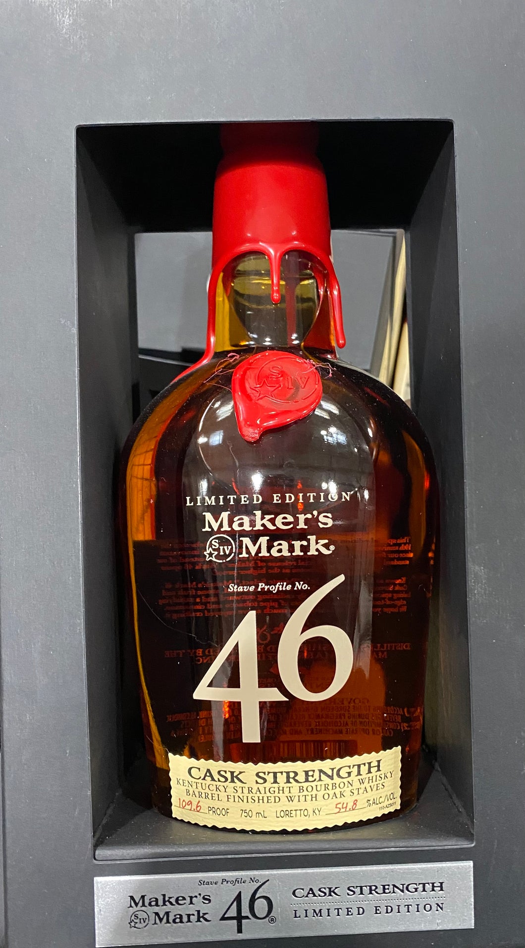 Maker's Mark 46 Cask Strength Kentucky Straight Bourbon Whisky 750ml