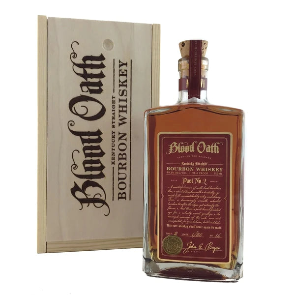 Blood Oath Pact 2 | 2016 One-Time Limited Release | Kentucky Straight Bourbon Whiskey 750ml