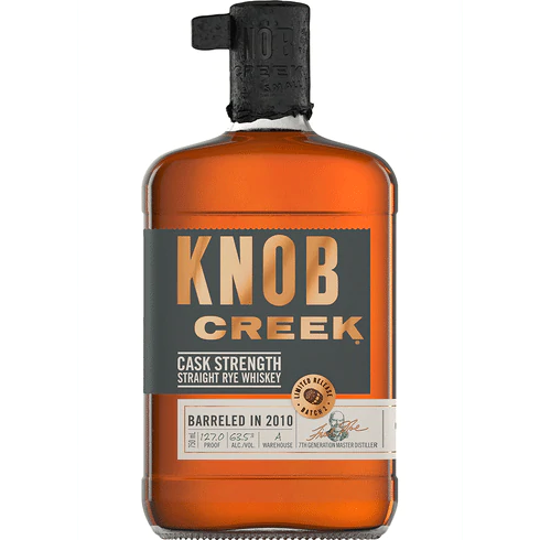 Knob Creek Cask Strength Rye Whiskey