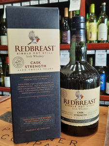 Batch #B1/21 Redbreast 12 Year Old Single Pot Still Cask Strength Irish Whiskey 750ml