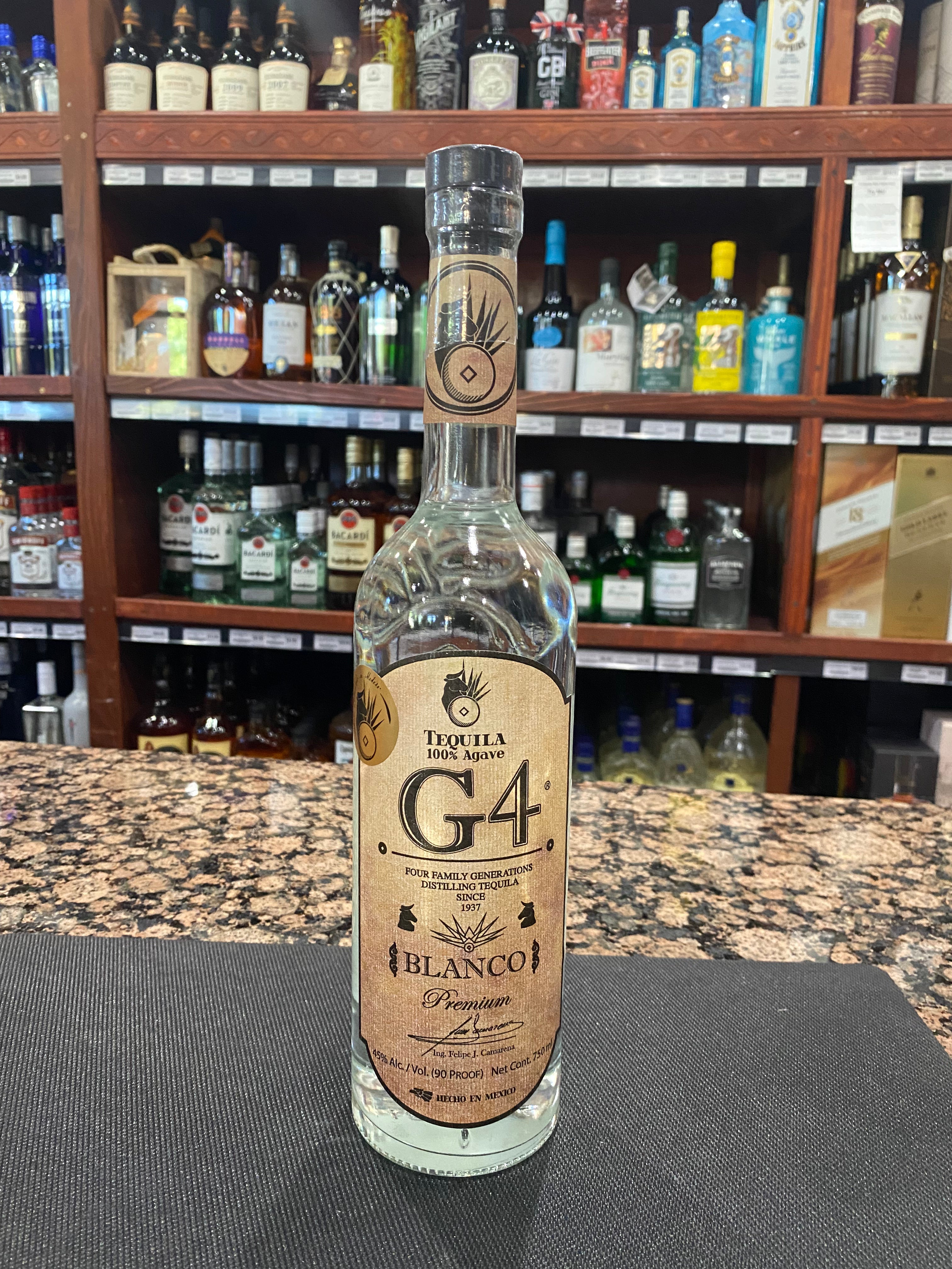 2024 G4 Blanco De Madera Tequila and G4 Blanco Tequila Combo 750ml