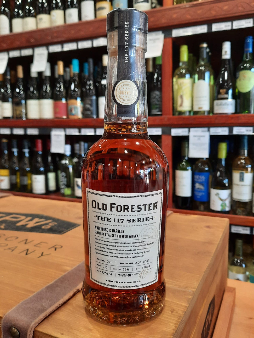 Old Forester The 117 Series Warehouse K Barrels Kentucky Straight Bourbon Whisky 375ml